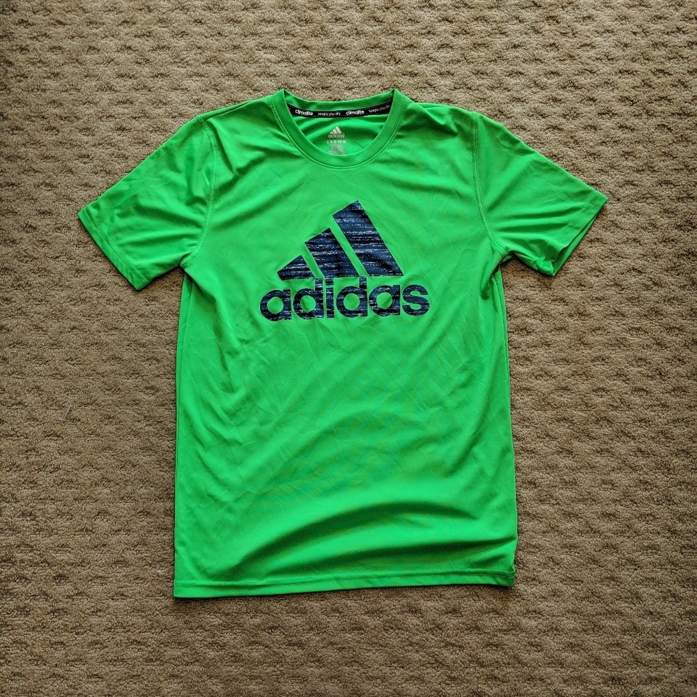 Neon Green Adidas Shirt